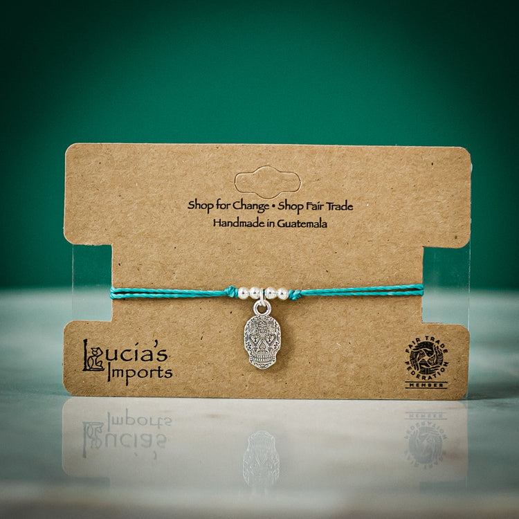 Sugar Skull String Bracelet