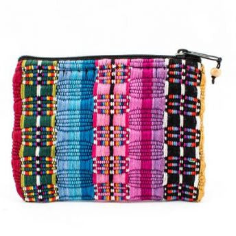 Handmade Fair Trade Small Woven Guatemalan Comalapa Coin Bag