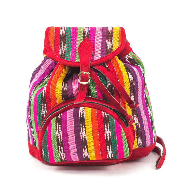 Lucia's World Emporium Fair Trade Handmade Guatemalan Toto Mini Backpack