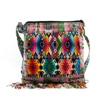 Lucia's World Emporium Fair Trade Handmade Guatemalan Mini Fringe Purse