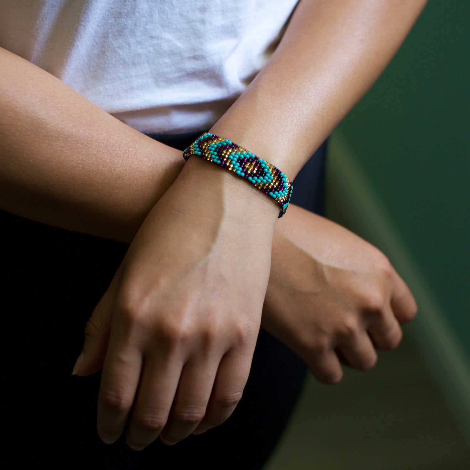 Beaded Friendship Bracelet Choose Your Color Lucia s World