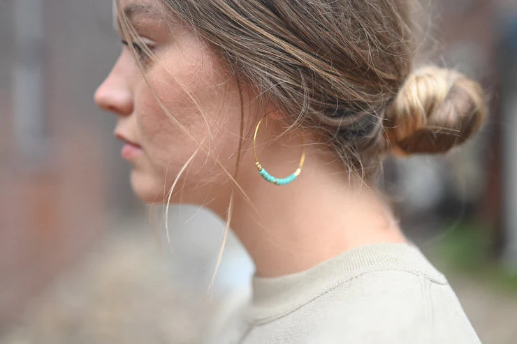 Morse Code Earrings HOPE