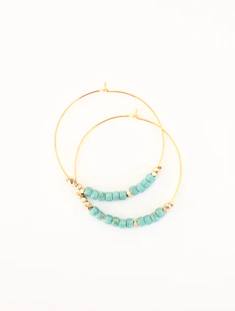 Morse Code Earrings HOPE