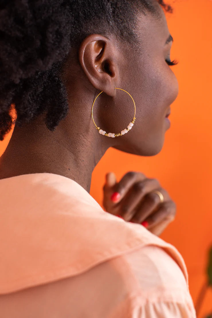 Morse Code Earrings FRIEND