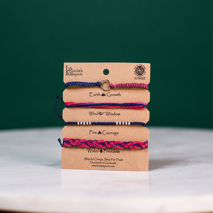 Blackberry Elements Carded Bracelet Set