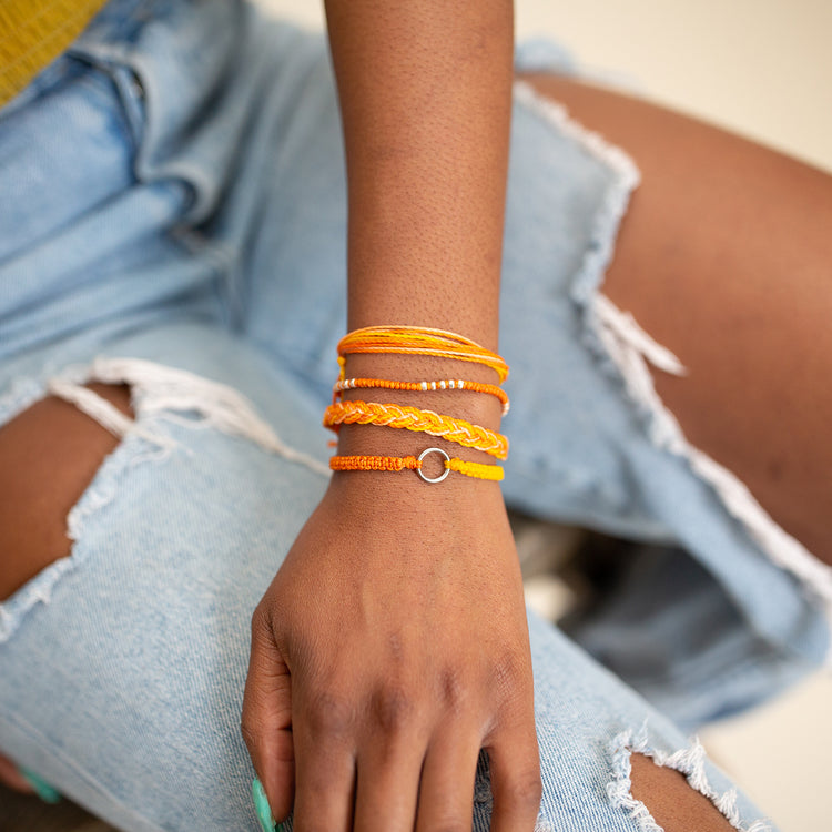 Fair trade String Bracelets handmade in Guatemala