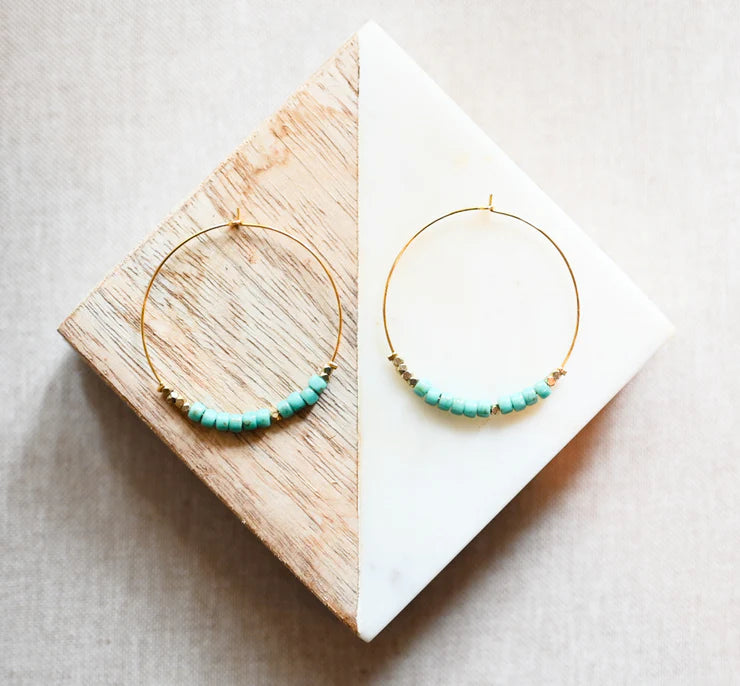 Morse Code Earrings HOPE