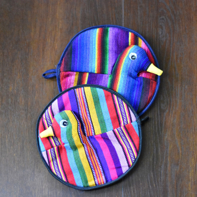 duck pot holder fair trade guatemalan