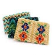 Lucia's World Emporium Fair Trade Handmade Guatemalan Beaded Coin Bag
