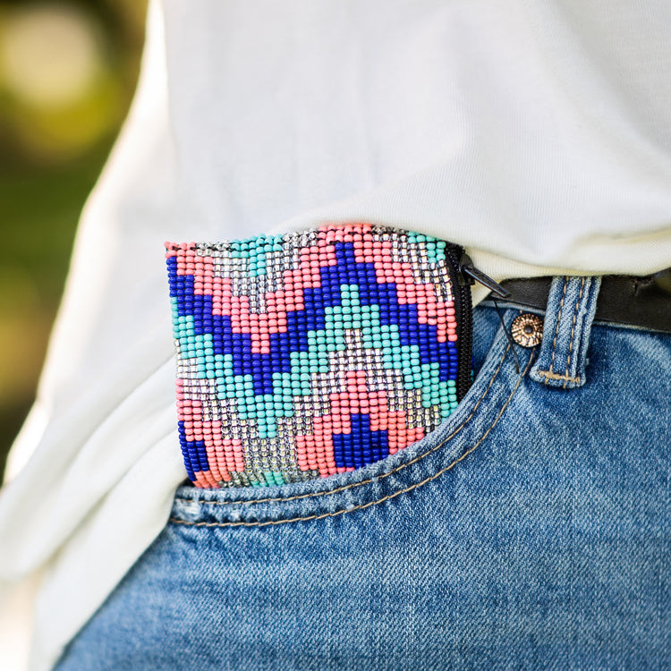 Beaded Coin Bag