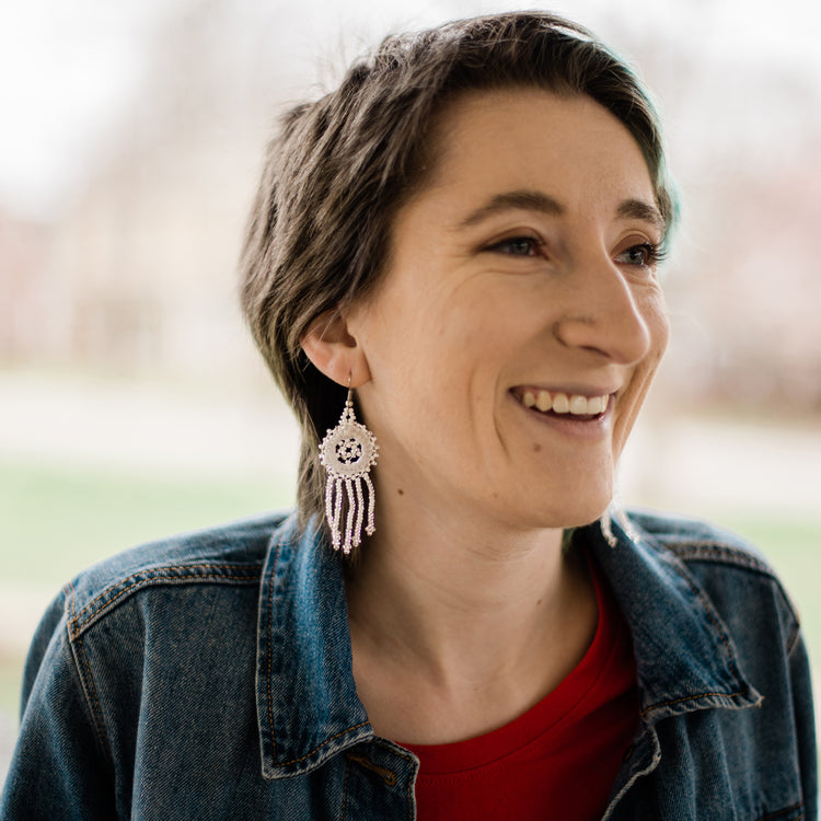 Dream Catcher earrings