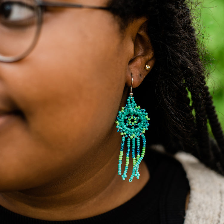 Dream Catcher earrings