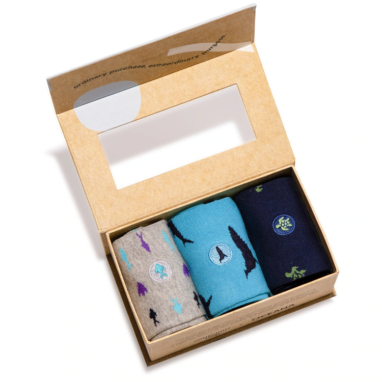 Socks That Protect Oceans Box