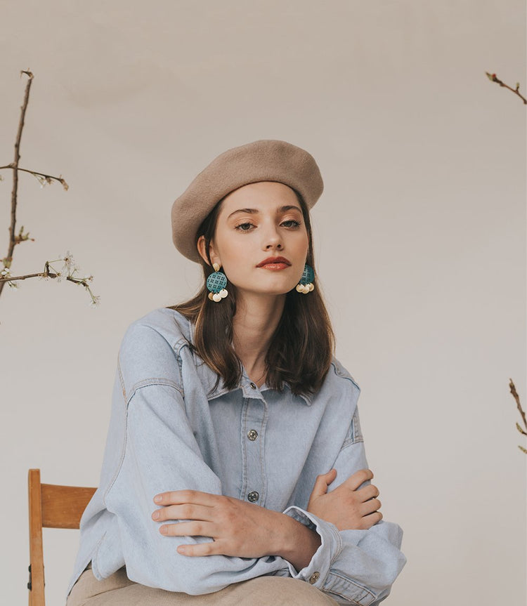 Chameli Earrings Coin Cascade