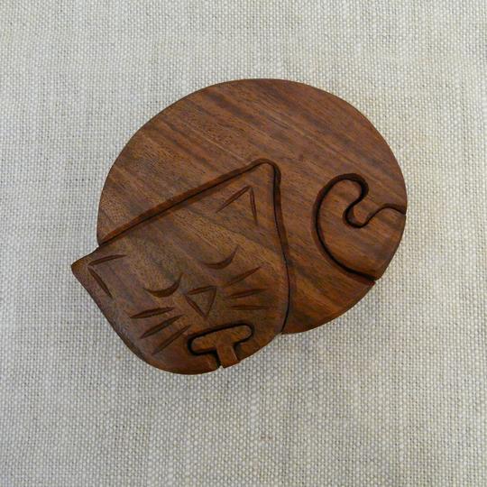 Cat Puzzle Box