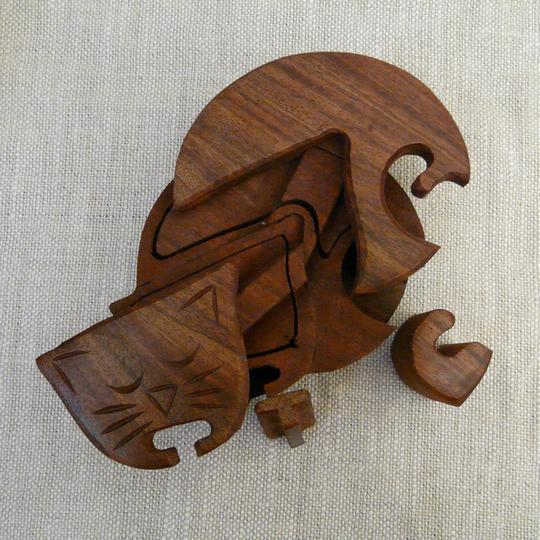 Cat Puzzle Box