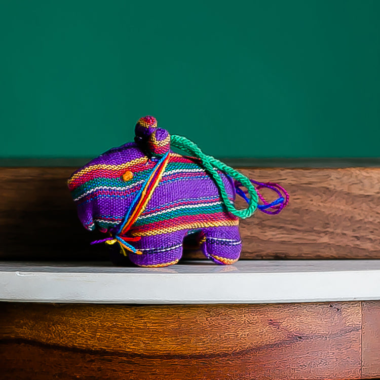 Guatemalan Plush Animal Ornament