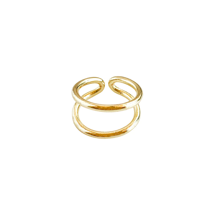 Double Arch Ring - Gold