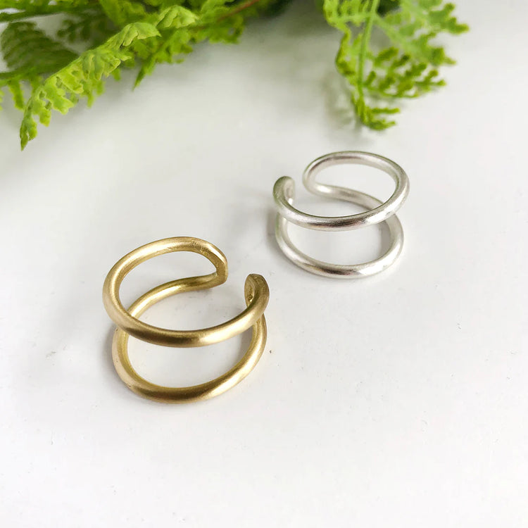 Double Arch Ring - Gold