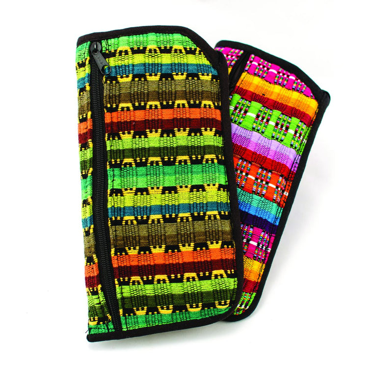 Lucia's World Emporium Fair Trade Handmade Guatemalan Comalapa Eyeglass Case