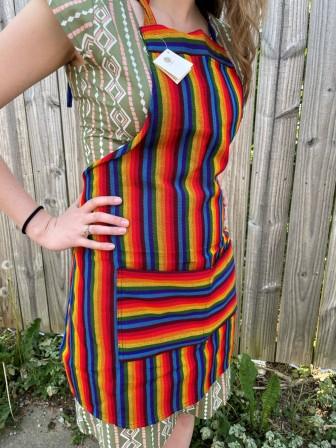 Ikat Loomed Apron