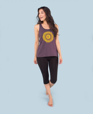 Sunflower Recycled Racerback Tank