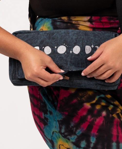 Moon Phases Hip Sling Bag