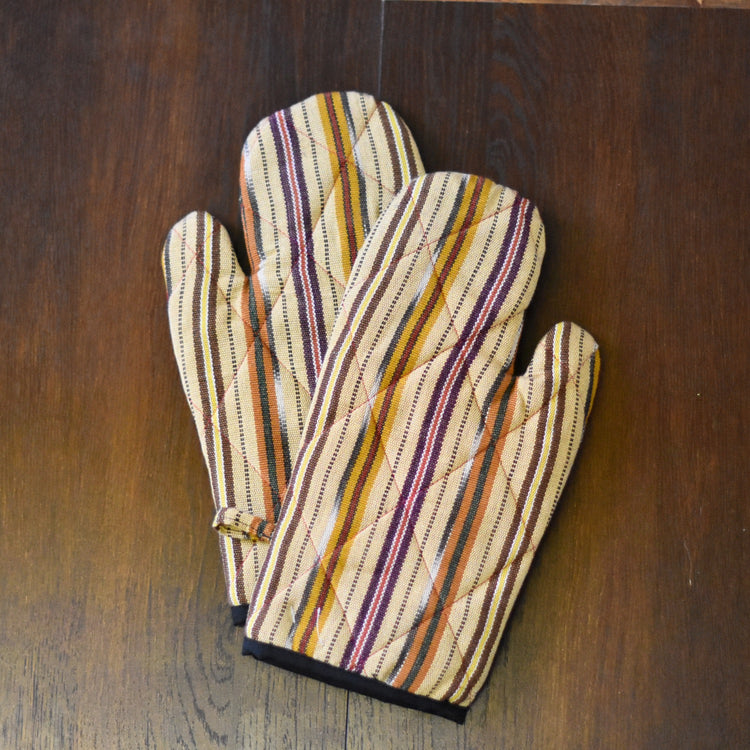 Handmade Fair Trade Guatemalan Oven Mitt Set Gift