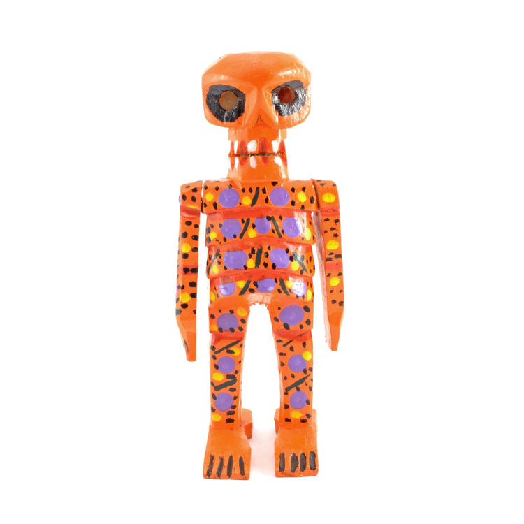 Lucia's World Emporium Fair Trade Handmade Guatemalan Wooden Skeleton Small