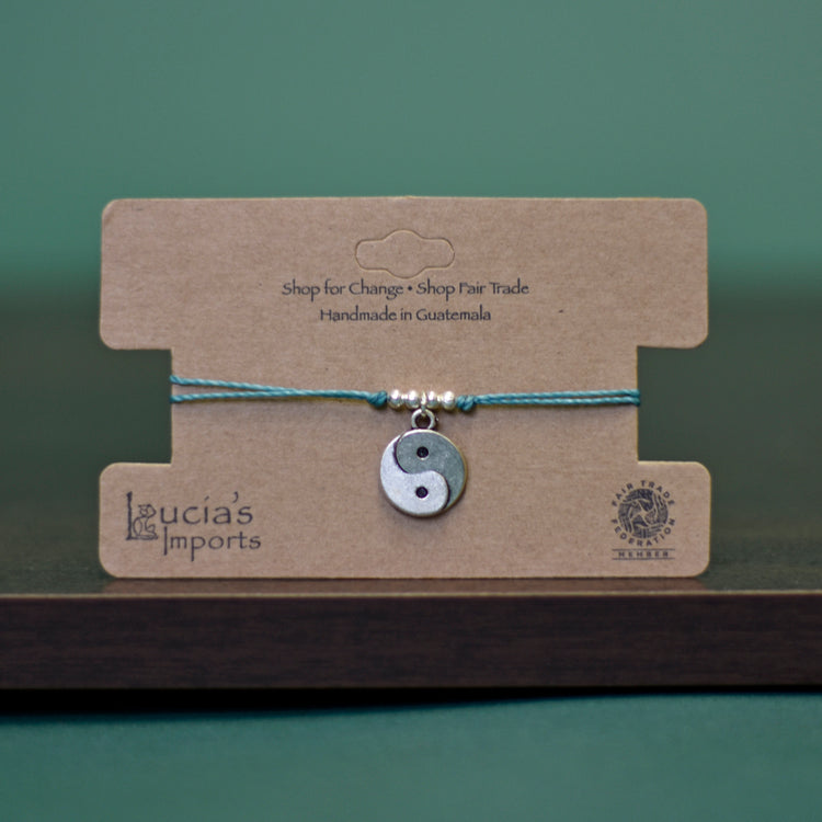 Fair Trade Yin Yang String Bracelet