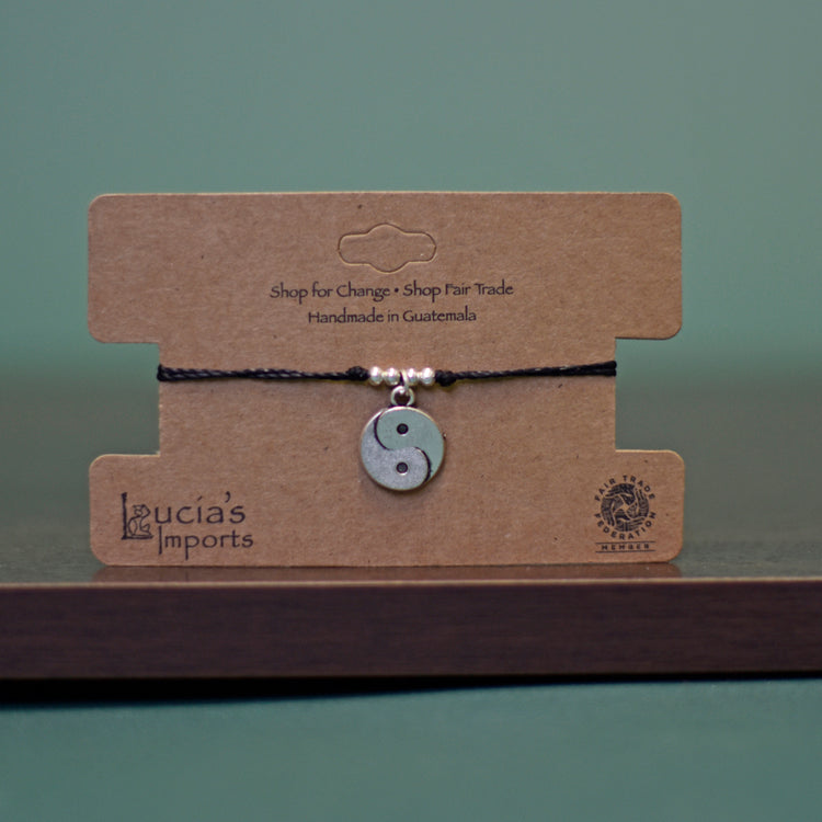 Fair Trade Yin Yang String Bracelet