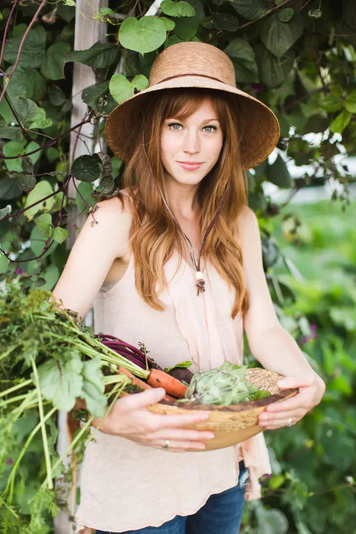 Abby Woven Palm Hat