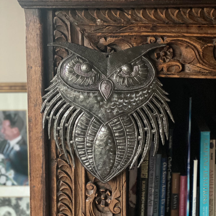 Owl Metal Wall Art
