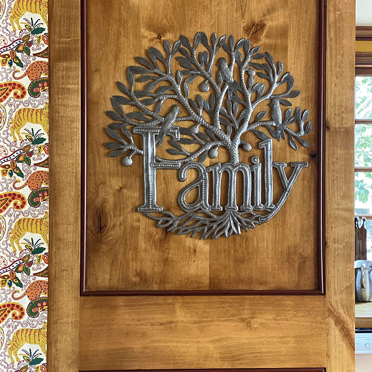 Family Tree of Life Metal Wall Art