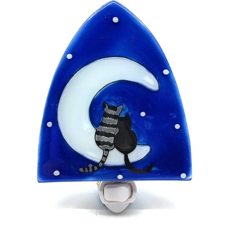 New Moon Cat Night Light