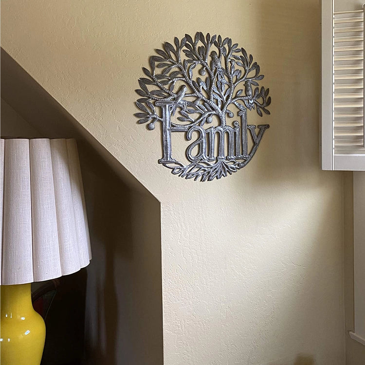 Family Tree of Life Metal Wall Art