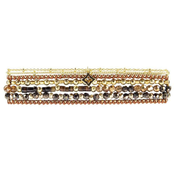 Ellen Dainty Five Wrap Bracelet