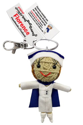 Florence the Nurse Keychain Lucia s World Emporium