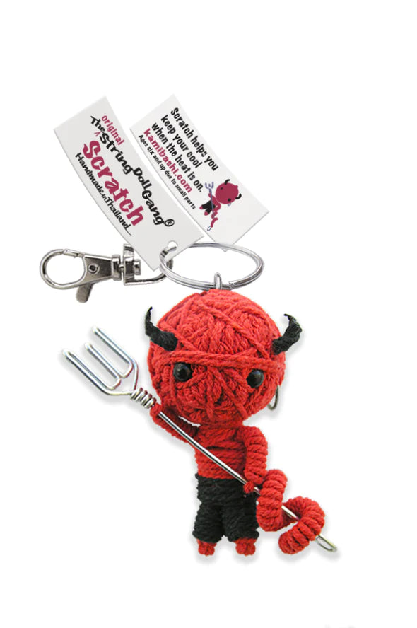 Scratch Keychain