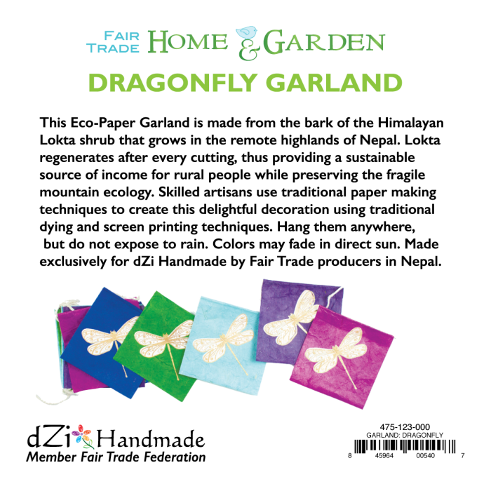 Nature Garland Dragonfly