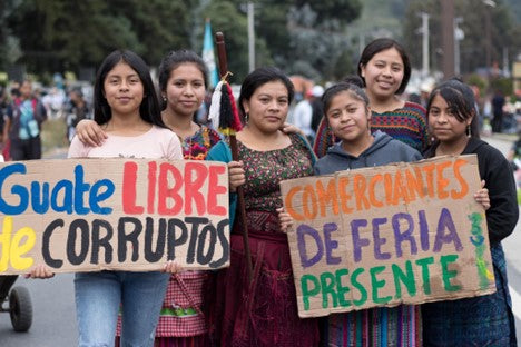 Prayers and Solidarity for Guatemala: An Update on the Current Political Crisis
