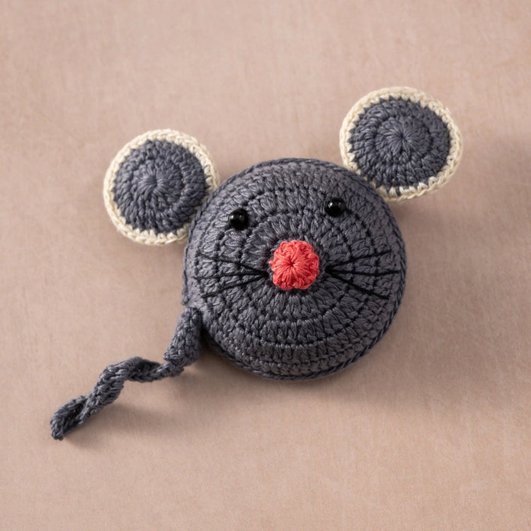 Crocheted Animal Tape Measures