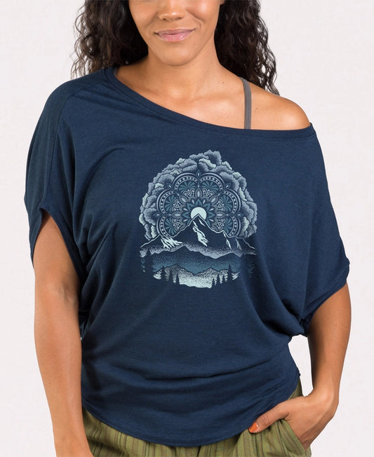 Summit Solstice Mandala Dolman Top