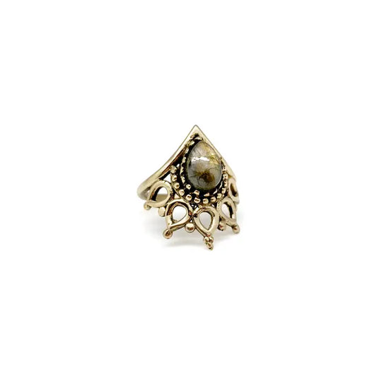 Tanvi Labradorite Ring