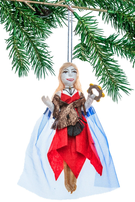Stevie Nicks Felt Ornament