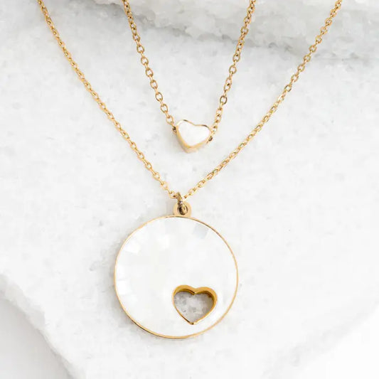 Journey Together Mother-of-Pearl Necklace