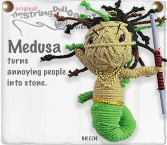 Medusa Doll Keychain