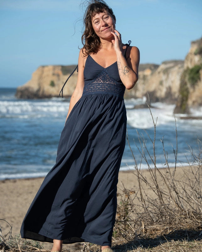 Maxi Lace Top Dress
