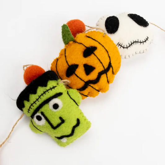 Halloween Friends Felt Garland
