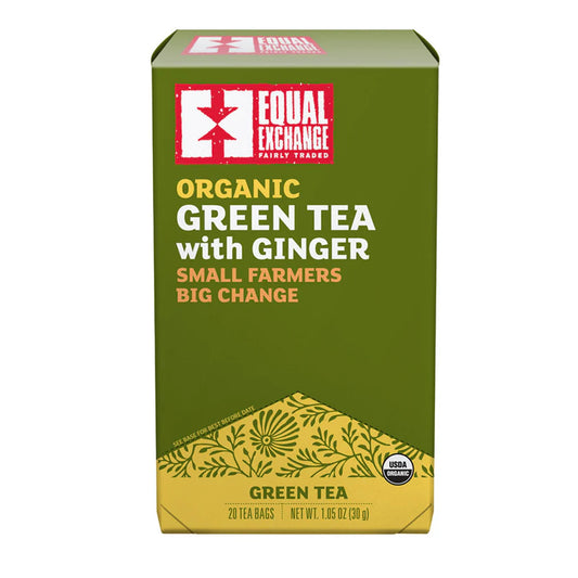 Organic Green Tea with Ginger